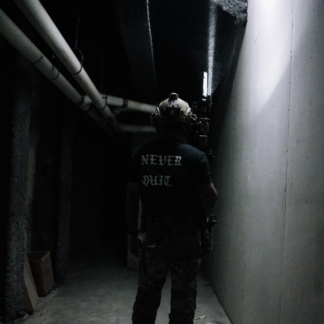 Basic Training Tee - Never Fucking Quit Crusade