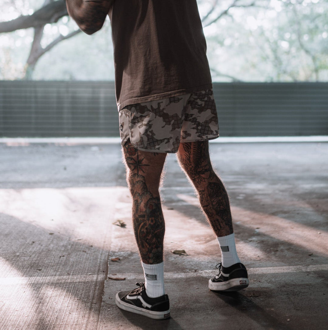 Desert URBN CAM Training Shorts