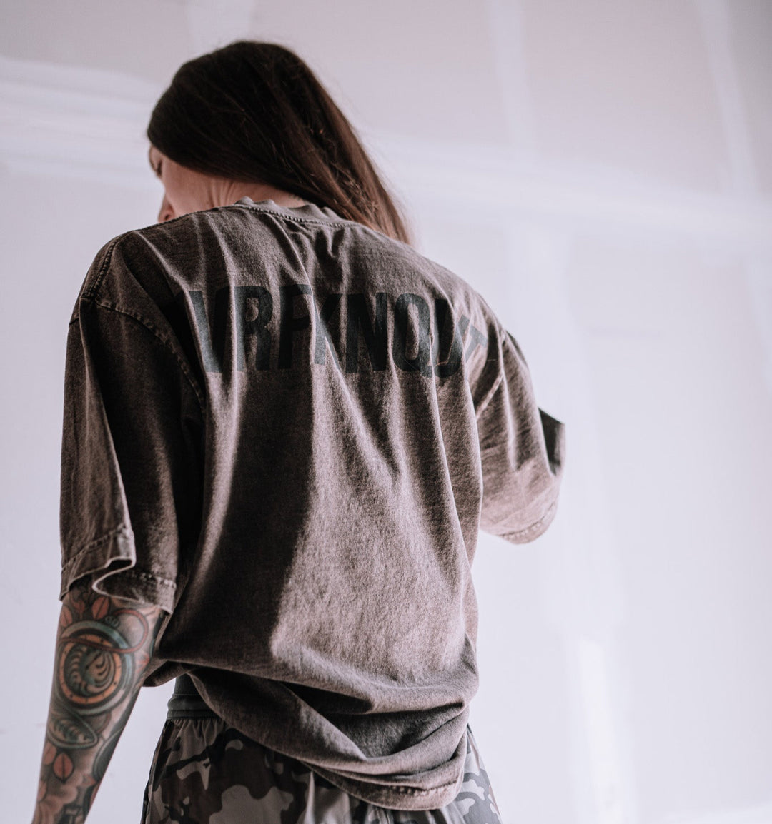 NVRFKNQUIT - MW BRWN - Oversized