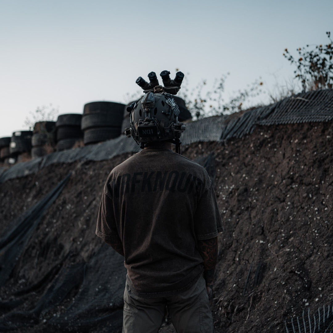 NVRFKNQUIT - MW BRWN - Oversized