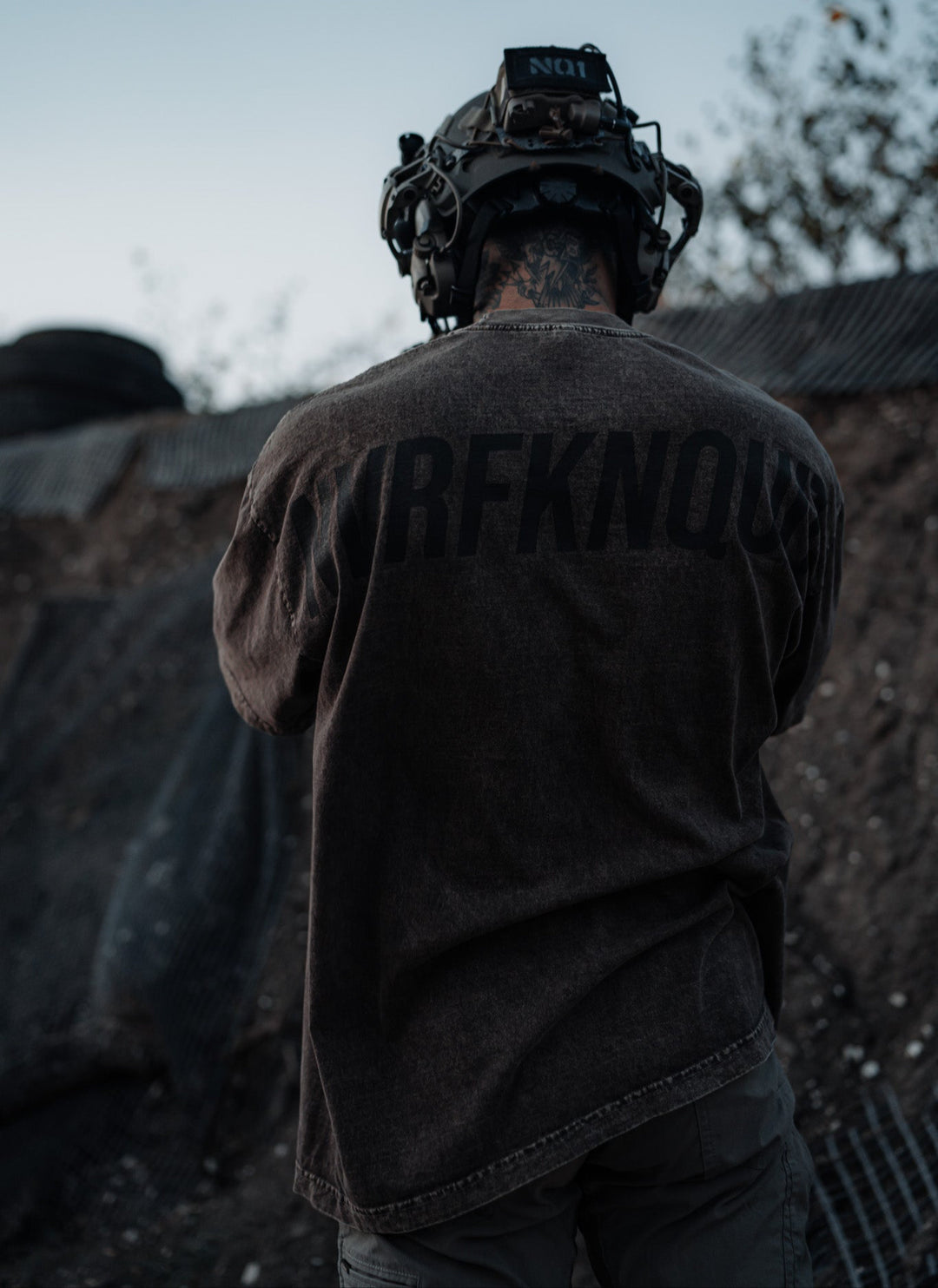 NVRFKNQUIT - MW BRWN - Oversized