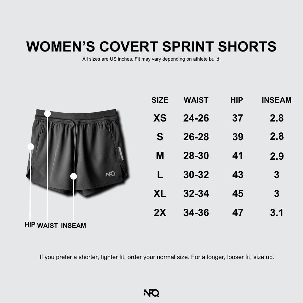 Women's Covert Sprint Shorts - Ridgeline