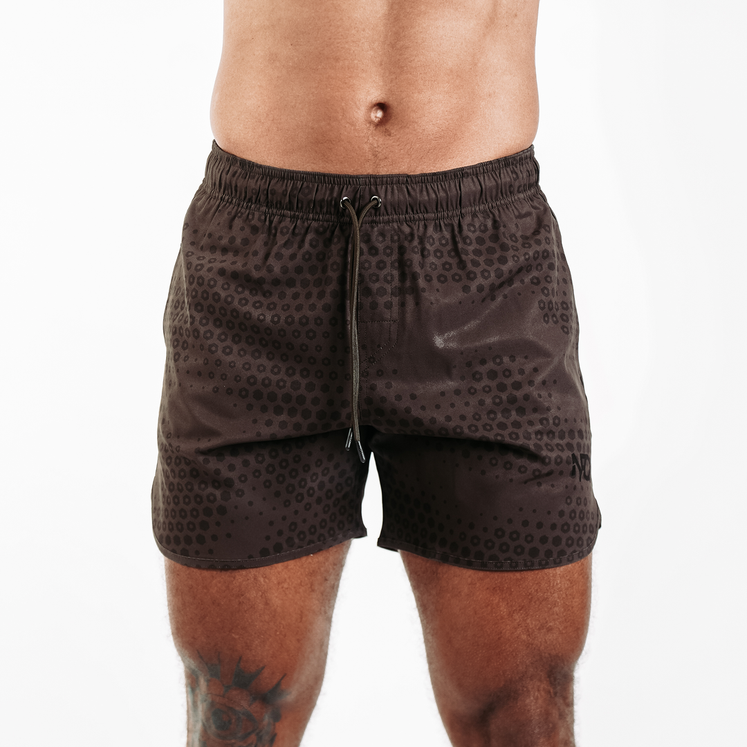 Rattlecam - Patriot Brown Training Shorts