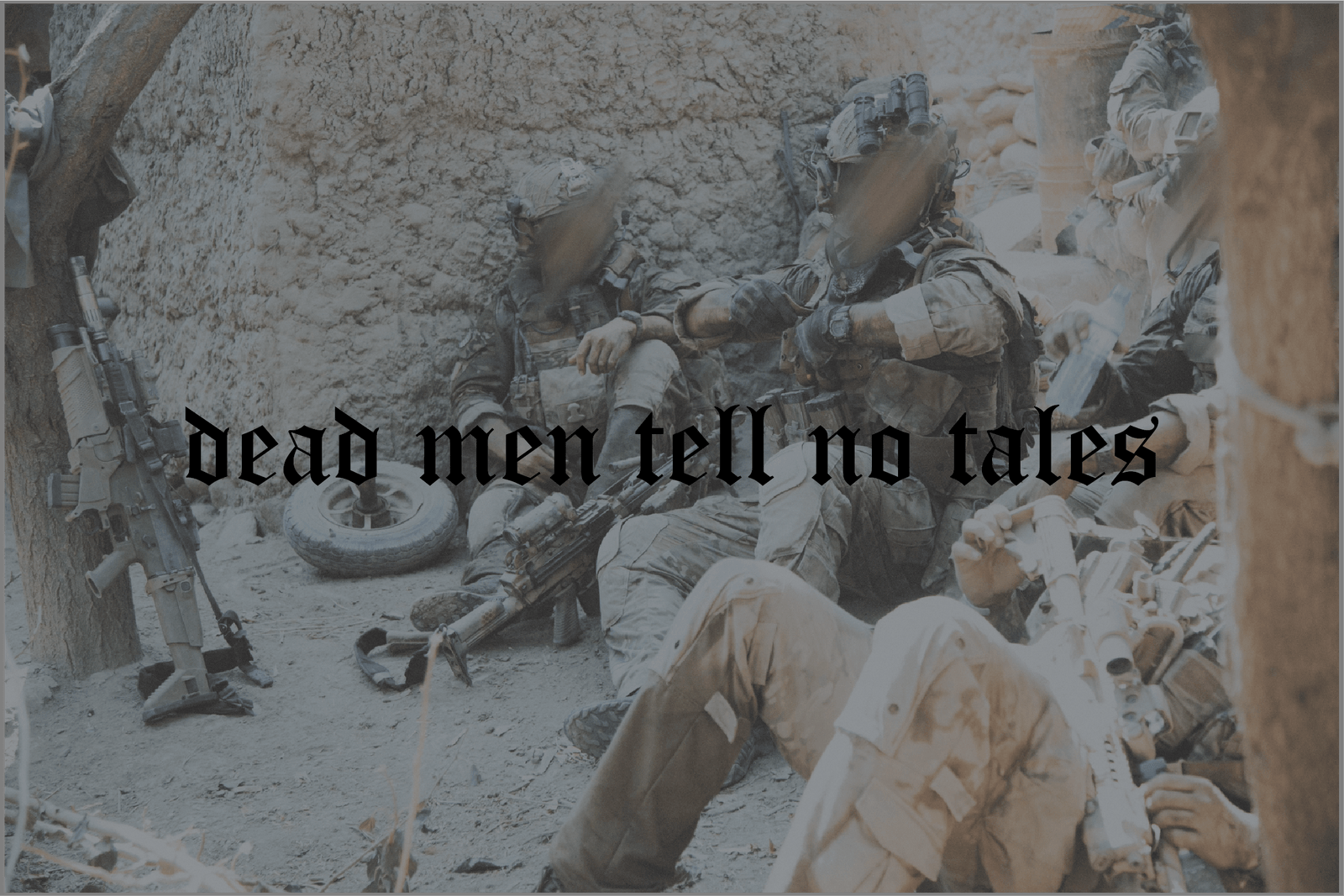 Dead Men Tell No Tales