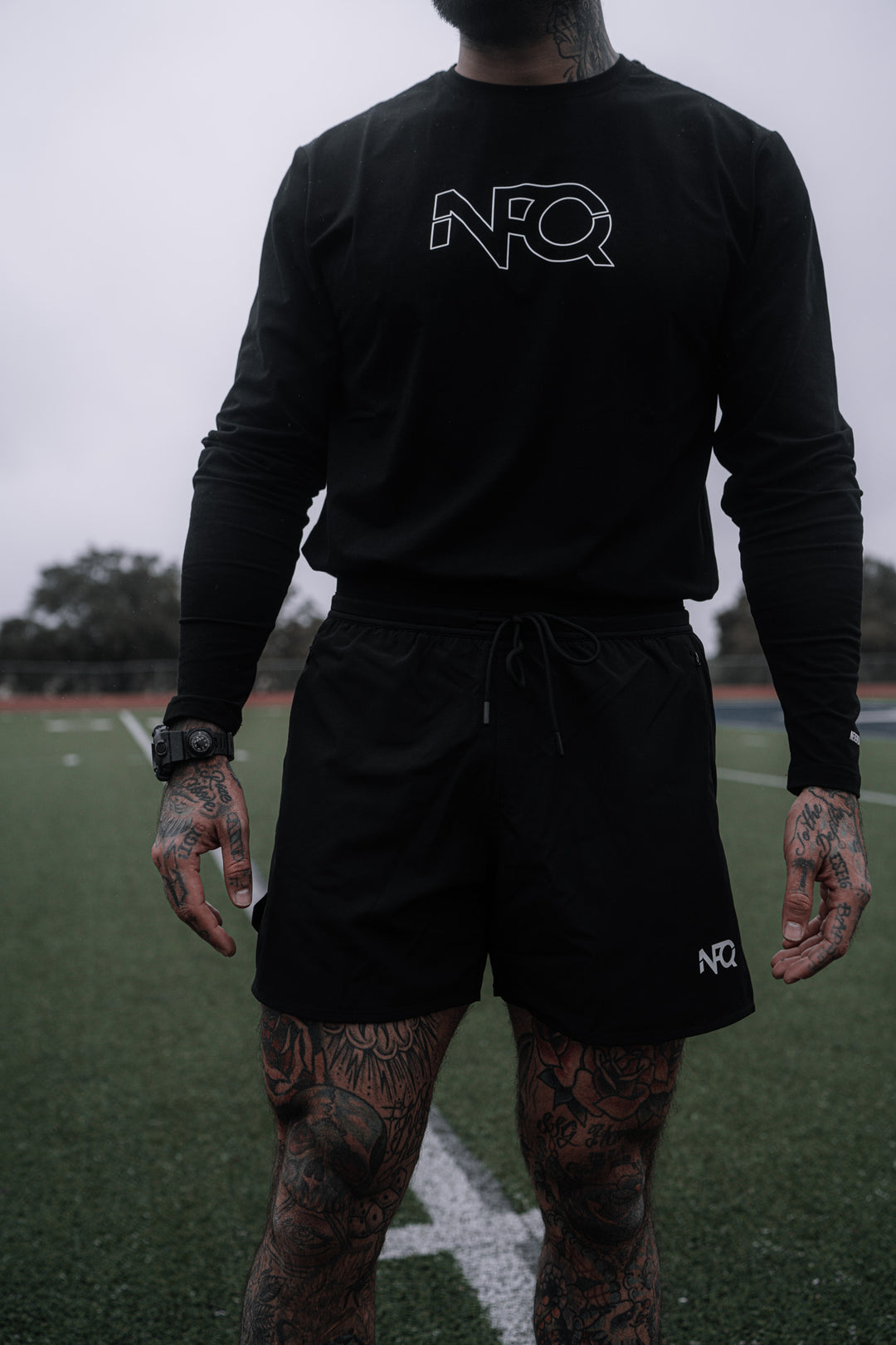 Training Long Sleeve - Trace Black/White