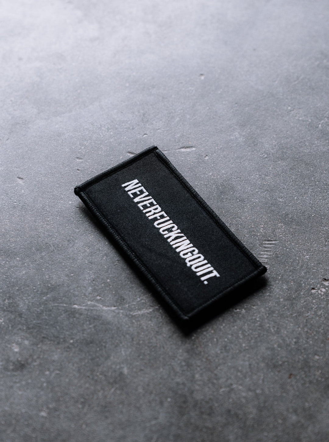 NeverFuckingQuit Patch - Black/White