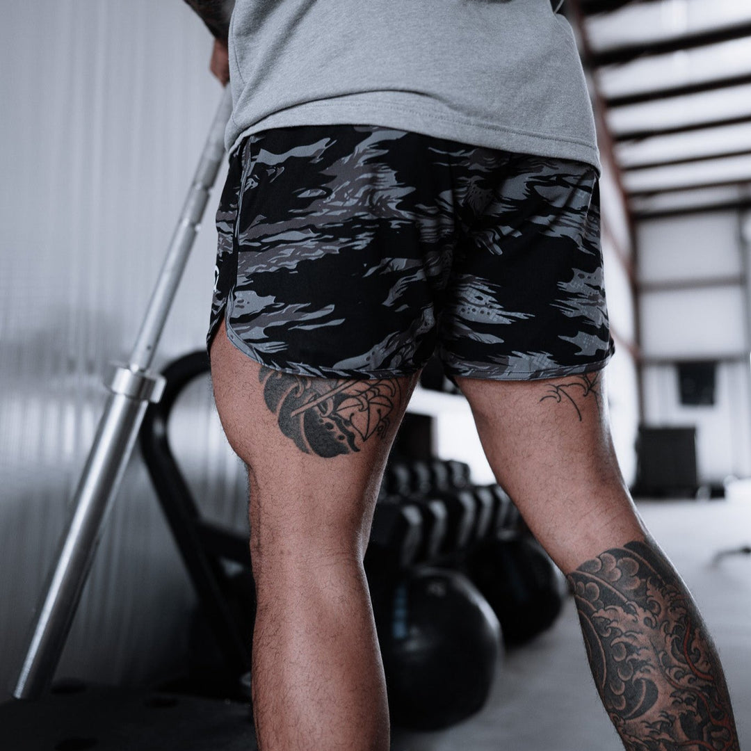 Midnight Tigerstripe Training Shorts