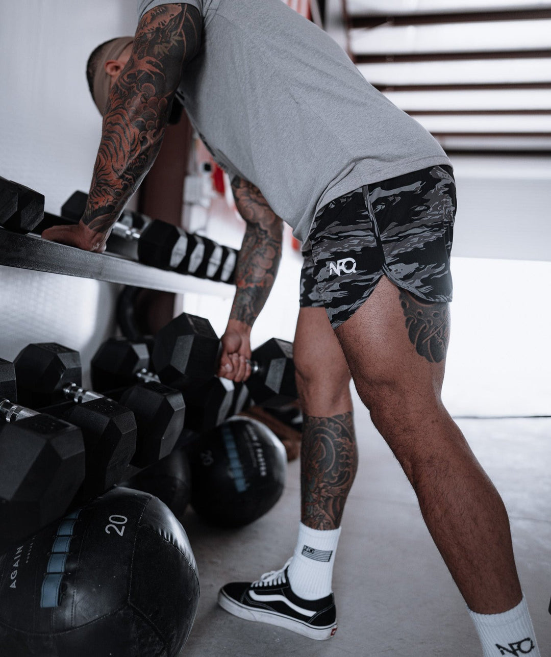 Midnight Tigerstripe Training Shorts