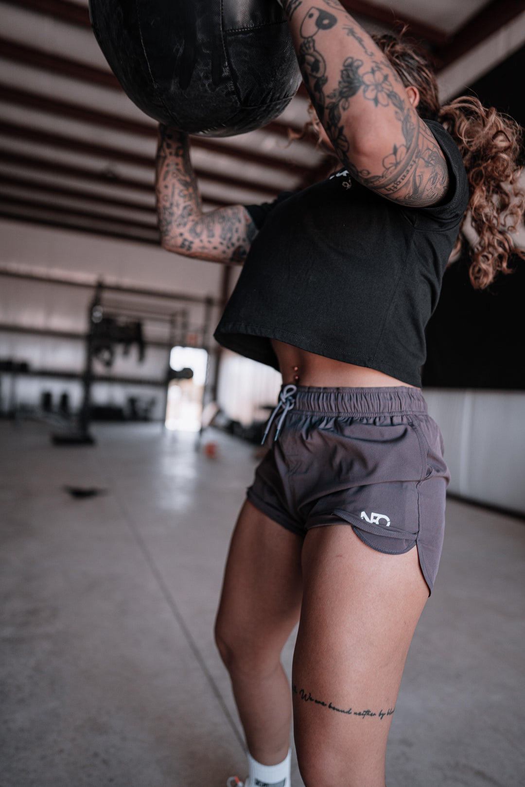 Women's Bruised Training Shorts