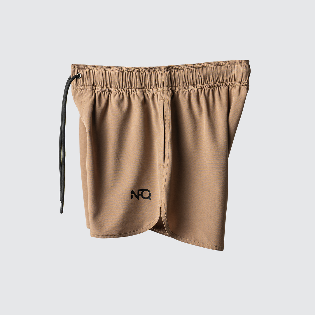 Women's Coyote Brown Training Shorts