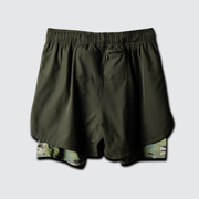 MultiPattern Tropic Extended Liner Training Shorts