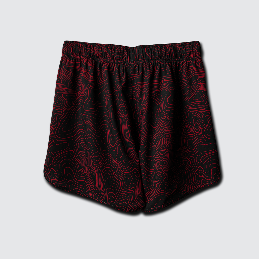 Topo Blood Red/Black Training Shorts