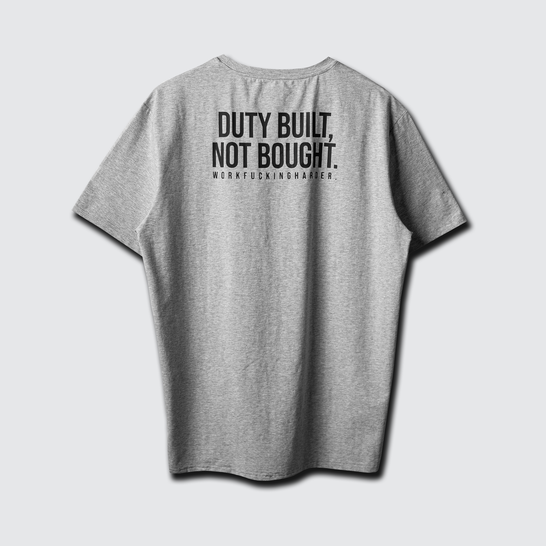 Training Tee - Duty Built Heather Grey/Black