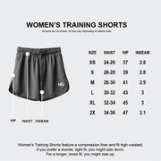 Women's Deep Olive Training Shorts